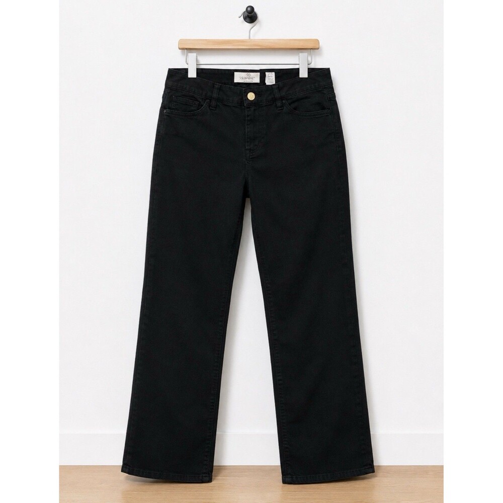Chico's So Slimming Black Jeans Short Petite Size 2.5 (34x25) Comfort Stretch